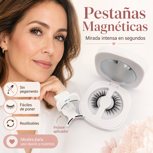Pestañas Magnéticas - Volumen y Mirada Intensa